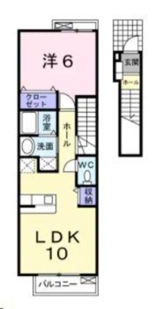 ラスタープレイスの物件間取画像